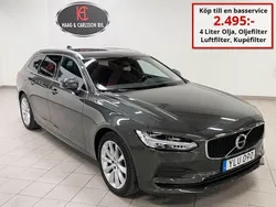 Mörkgrå (mgrå) Begagnad 2018 Volvo V90 Momentum Kombi | 234 900 kr (Marknadspris)