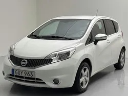 Vit Begagnad 2014 Nissan Note Acenta Minibuss | 64 000 kr