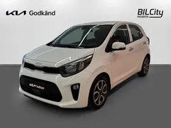 Vit Begagnad 2021 Kia Picanto Advance Halvkombi | 144 900 kr (Dyr)
