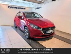 Röd Begagnad 2022 Mazda 2 Sky Halvkombi | 189 900 kr (Marknadspris)