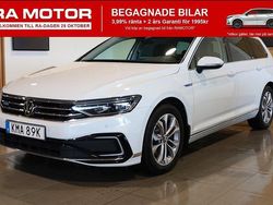 Vit Begagnad 2022 VW Passat GTE Kombi | 264 800 kr (Bra pris)