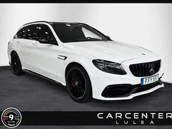 Vit Begagnad 2018 Mercedes C63S AMG AMG Kombi | 649 900 kr (Dyr)