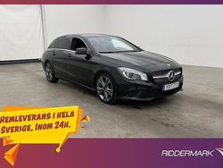 Svart Begagnad 2016 Mercedes CLA200 Shooting Brake Kombi | 189 700 kr (Marknadspris)