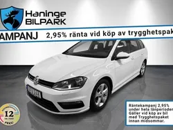 Vit Begagnad 2016 VW Golf VII GT Kombi | 139 900 kr (Marknadspris)