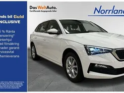 Vit (candy white) Begagnad 2022 Skoda Scala Halvkombi | 209 900 kr (Marknadspris)