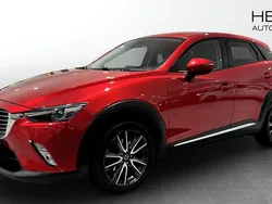 Röd (red) Begagnad 2015 Mazda CX-3 SUV | 139 900 kr (Marknadspris)