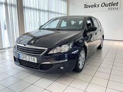 Mörkblå (blå) Begagnad 2015 Peugeot 308 Active Kombi | 59 900 kr (Marknadspris)