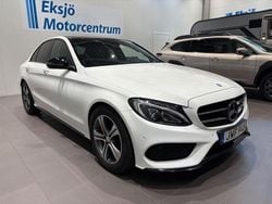 Vit Begagnad 2015 Mercedes C220 AMG line Sedan | 249 900 kr (Dyr)