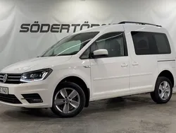 Vit Begagnad 2019 VW Caddy Life Minibuss | 339 900 kr (Dyr)