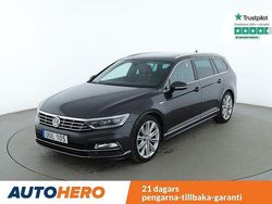 Mörkgrå Begagnad 2018 VW Passat R-line Kombi | 266 000 kr (Marknadspris)