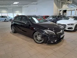 Svart Begagnad 2017 Mercedes A180 AMG Halvkombi | 198 500 kr (Lite dyr)