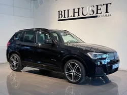 Svart Begagnad 2017 BMW X3 M Sport SUV | 379 900 kr