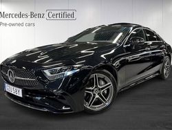 Svart Begagnad 2022 Mercedes CLS450 AMG line Sportkupé | 799 900 kr