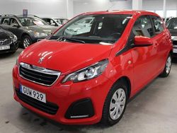 Röd Begagnad 2014 Peugeot 108 Halvkombi | 98 000 kr (Marknadspris)