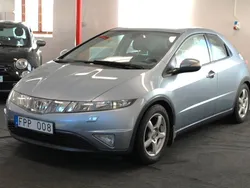 Ljusblå Begagnad 2007 Honda Civic Sport Halvkombi | 84 900 kr (Lite dyr)