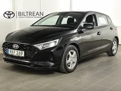 Svart Begagnad 2022 Hyundai i20 Advanced Halvkombi | 189 900 kr (Marknadspris)