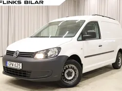 Vit Begagnad 2015 VW Caddy Maxi Minibuss | 139 900 kr (Marknadspris)