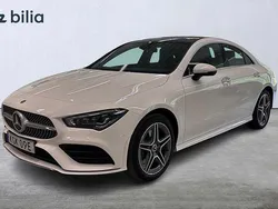 Vit Begagnad 2022 Mercedes CLA250e AMG line Sedan | 368 900 kr (Bra pris)