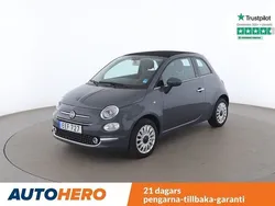 Grå Begagnad 2018 Fiat 500C Lounge Cab | 119 000 kr (Marknadspris)