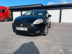 Svart Begagnad 2007 Fiat Grande Punto Halvkombi | 24 900 kr