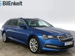 Blå Begagnad 2021 Skoda Superb Business Line Kombi | 288 900 kr (Bra pris)
