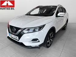 Vit Begagnad 2019 Nissan Qashqai Tekna SUV | 169 900 kr (Marknadspris)