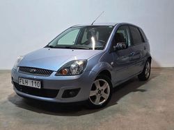 Blå Begagnad 2007 Ford Fiesta Halvkombi | 29 900 kr (Marknadspris)