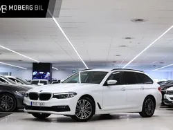 Vit Begagnad 2019 BMW 530 Sport Line Kombi | 279 900 kr (Bra pris)
