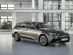Grå Ny 2024 Mercedes C300e Kombi | 604 755 kr (Marknadspris)