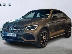 Grå Begagnad 2020 Mercedes GLC400d AMG Sportkupé | 589 900 kr