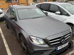 Grå Begagnad 2018 Mercedes E350 AMG line Sedan | 310 000 kr (Superpris)