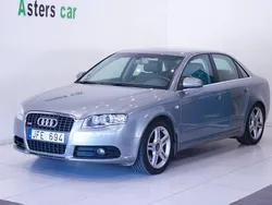 Mörkgrå Begagnad 2007 Audi A4 S-Line Sedan | 79 900 kr (Marknadspris)