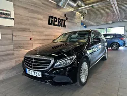 Svart Begagnad 2017 Mercedes C220 Exclusive Kombi | 219 000 kr (Marknadspris)
