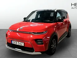 Röd (red) Begagnad 2021 Kia Soul EV 2 SUV | 209 000 kr (Marknadspris)