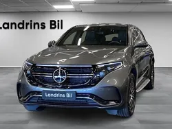 Grå Begagnad 2022 Mercedes EQC400 AMG line SUV | 549 000 kr