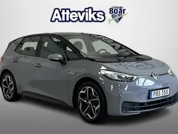 Grå Begagnad 2020 VW ID.3 Pro Performance Halvkombi | 229 900 kr (Marknadspris)