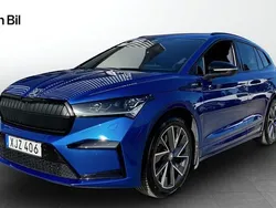 Blå Begagnad 2022 Skoda Enyaq iV SportLine SUV | 429 900 kr (Lite dyr)