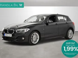 Svart Begagnad 2019 BMW 118 M Sport Halvkombi | 189 990 kr (Marknadspris)