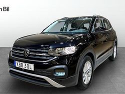 Svart Begagnad 2022 VW T-Cross Comfortline SUV | 189 900 kr (Marknadspris)