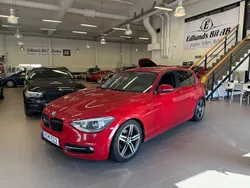 Röd Begagnad 2014 BMW 118 Sport Line Halvkombi | 109 000 kr (Marknadspris)