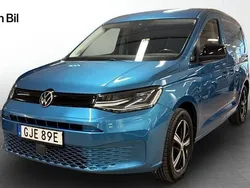 Blå (costa azul metallic) Begagnad 2022 VW Caddy Minibuss | 269 900 kr (Bra pris)