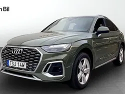 Grön (distriktgrön metallic) Begagnad 2024 Audi Q5 Sportback S-Line SUV | 619 000 kr