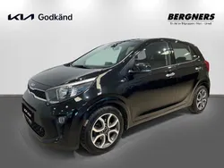 Svart (aurora black pearl) Begagnad 2021 Kia Picanto Advance Halvkombi | 149 900 kr (Lite dyr)