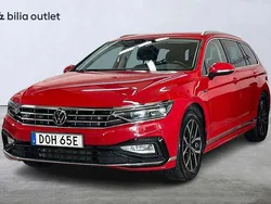 Röd Begagnad 2022 VW Passat R-line Kombi | 319 900 kr (Lite dyr)