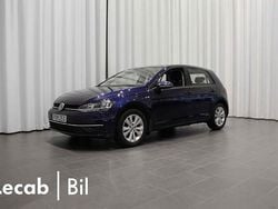Mörkblå (atlantik blue metallic) Begagnad 2018 VW Golf VII Kombi | 134 500 kr (Bra pris)