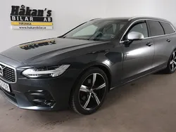 Grå Begagnad 2017 Volvo V90 R-Design Kombi | 279 500 kr (Marknadspris)