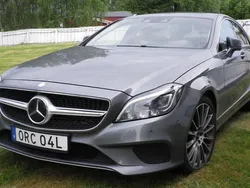 Grå Begagnad 2017 Mercedes CLS350 Sportkupé | 239 000 kr (Bra pris)