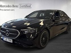 Obsidiansvart metallic Begagnad 2024 Mercedes E220 AMG line Sedan | 699 000 kr