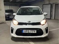 Vit Begagnad 2021 Kia Picanto Advance Halvkombi | 69 880 kr (Bra pris)