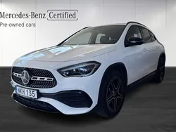 Vit (white) Begagnad 2022 Mercedes GLA200 AMG line SUV | 389 900 kr (Marknadspris)